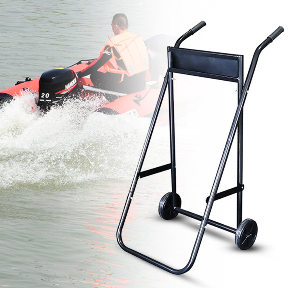 Suporte Resistente Do Trole Do Motor De Popa 70kg /154lbs Suporte Dobrável Do Motor Do Trole Barco Motor De Popa Carrinho Resistente Do Portador