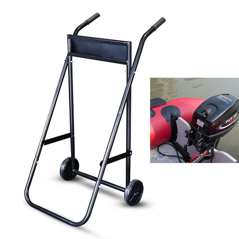 Suporte Resistente Do Trole Do Motor De Popa 70kg /154lbs Suporte Dobrável Do Motor Do Trole Barco Motor De Popa Carrinho Resistente Do Portador