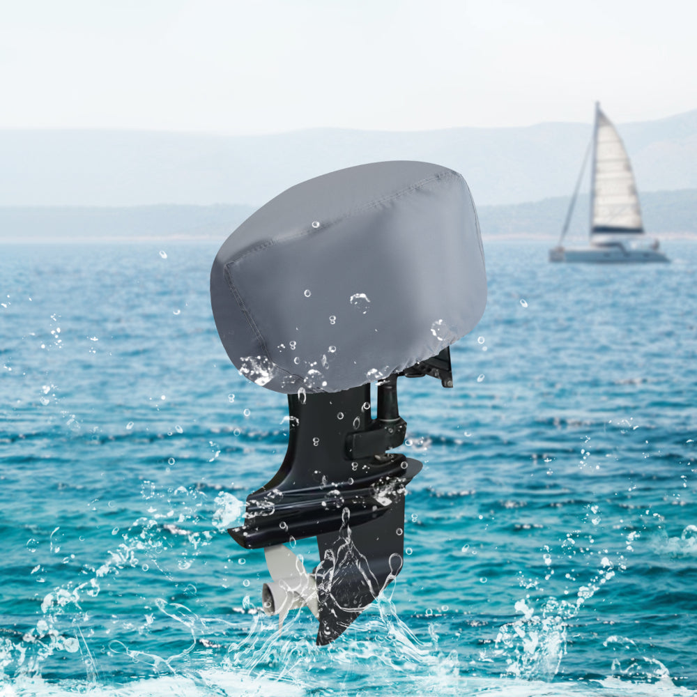 Tampa Do Motor Externo, Tampas Impermeáveis Do Motor Do Barco, Capô Do Motor Resistente 420D