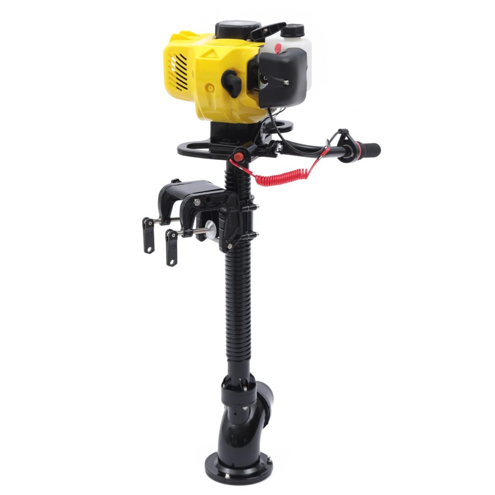 [PRÉ-BLACK FRIDAY] - HANGKAI 2.5HP, 2 Tempos 52CC Motor para caiaque e barcos de pesca