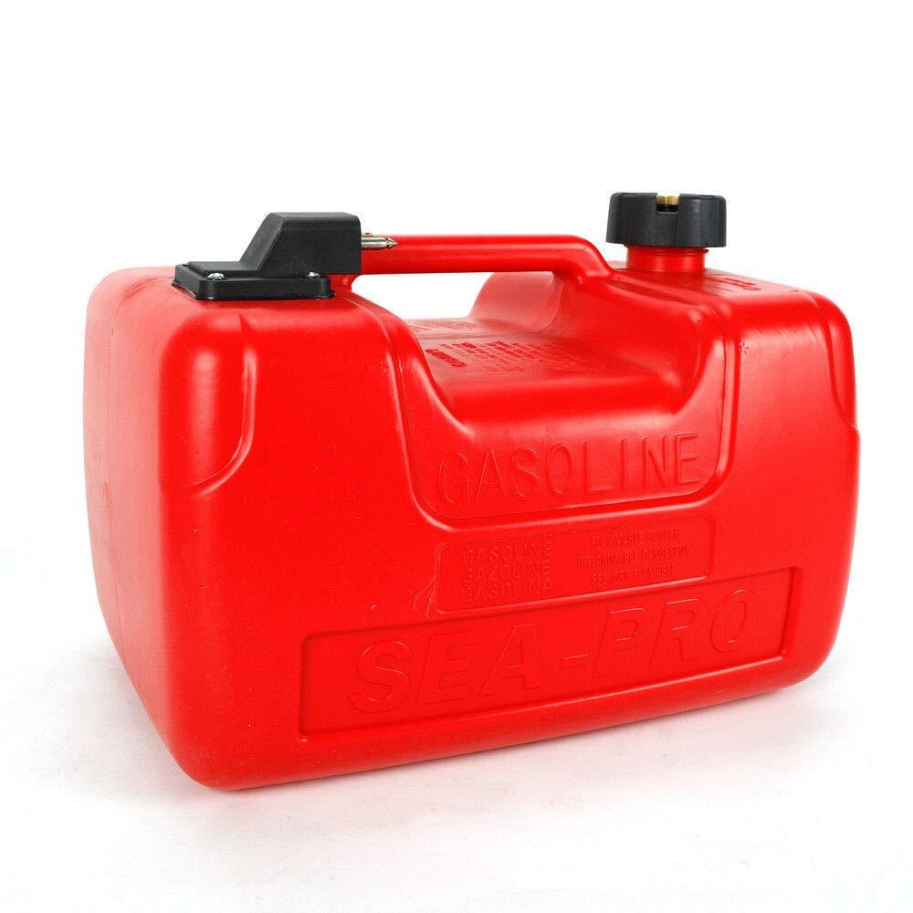 [PRÉ-BLACK FRIDAY] -  Tanque De Combustível Portátil 12L Tanque De Combustível Portátil 3,2 Galões Tanque De Combustível De Emergência Marinho Externo Com Conector