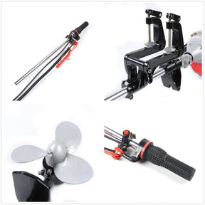 [PRÉ-BLACK FRIDAY] - HANGKAI 2.3HP, 2 Tempos 52CC, Eixo Curto Motor De Popa