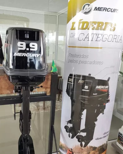 [PRÉ-BLACK FRIDAY] - MERCURY 9.9HP, 2 Tempos Novo