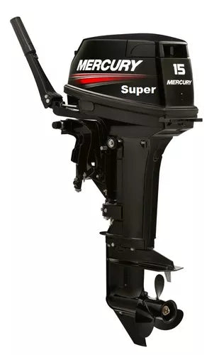 [PRÉ-BLACK FRIDAY] - MERCURY 18HP SUPER 15HP, 2T A PARTIDA ELETRICA