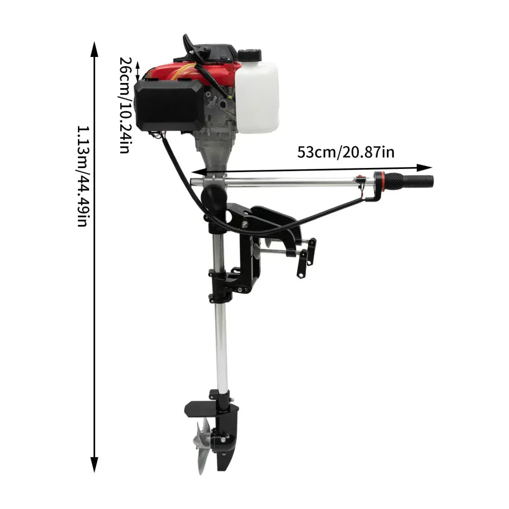 HANGKAI 4.0HP - 4 Tempos, Com Refrigeração A Ar