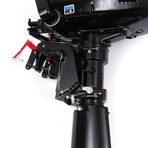 [PRÉ-BLACK FRIDAY] - HANGKAI 6.0HP, Motor De Popa De 2 Tempos, Eixo Do Leme, Sistema De Resfriamento De Água CDI