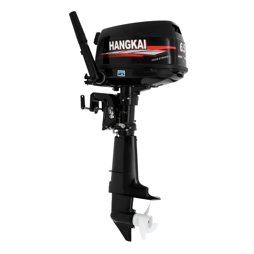 [PRÉ-BLACK FRIDAY] - HANGKAI 6.5HP, 4 Tempos 123CC Motor De Popa Barco De Pesca Sistema De Resfriamento De Água