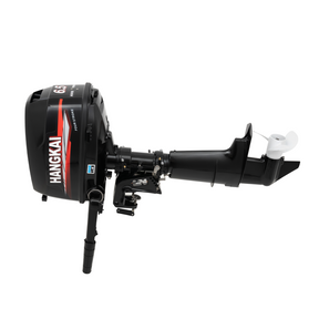 [PRÉ-BLACK FRIDAY] - HANGKAI 6.5HP, 4 Tempos 123CC Motor De Popa Barco De Pesca Sistema De Resfriamento De Água