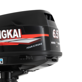 [PRÉ-BLACK FRIDAY] - HANGKAI 6.5HP, 4 Tempos 123CC Motor De Popa Barco De Pesca Sistema De Resfriamento De Água