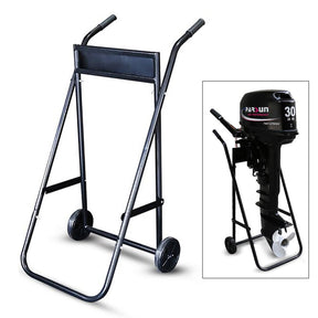 Suporte Resistente Do Trole Do Motor De Popa 70kg /154lbs Suporte Dobrável Do Motor Do Trole Barco Motor De Popa Carrinho Resistente Do Portador