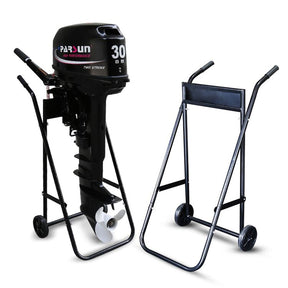 Suporte Resistente Do Trole Do Motor De Popa 70kg /154lbs Suporte Dobrável Do Motor Do Trole Barco Motor De Popa Carrinho Resistente Do Portador