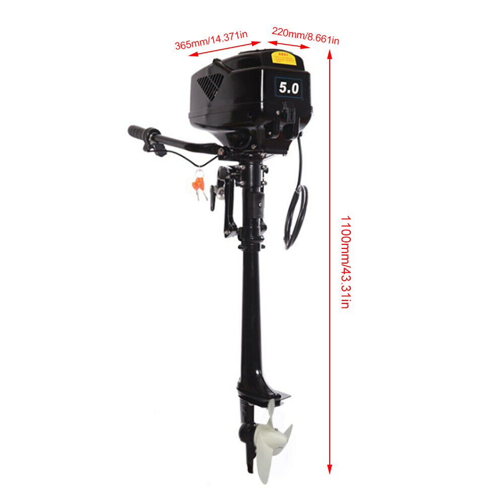 [PRÉ-BLACK FRIDAY] - HANGKAI 5.0HP ELETRIC, 48V, 1200W Motor De Popa Alta Velocidade Resistente