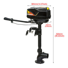 [PRÉ-BLACK FRIDAY] - HANGKAI 4.0HP ELETRIC, 1000W Motor De Popa Elétrico De Partida Acelerada