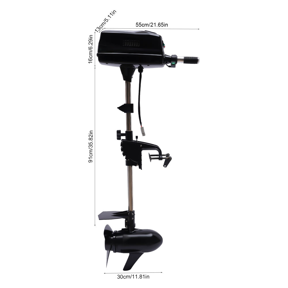[PRÉ-BLACK FRIDAY] - HANGKAI 8.0HP ELETRIC, 2200W 48V Motor De Popa Elétrico Sem Escova