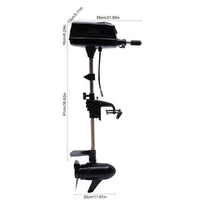 [PRÉ-BLACK FRIDAY] - HANGKAI 8.0HP ELETRIC, 2200W 48V Motor De Popa Elétrico Sem Escova