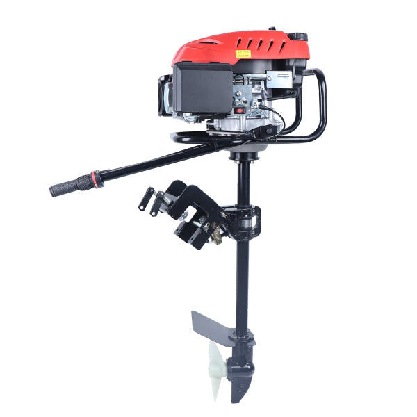 HANGKAI - 4 Tempos 3.2KW Motor De Popa Para Barco De Pesca Pesado