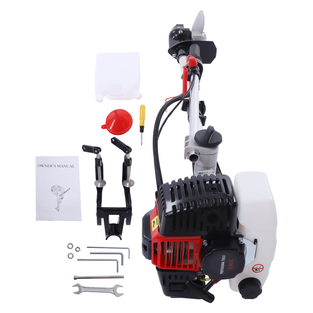 [PRÉ-BLACK FRIDAY] - HANGKAI 2.3HP, 2 Tempos 52CC, Eixo Curto Motor De Popa