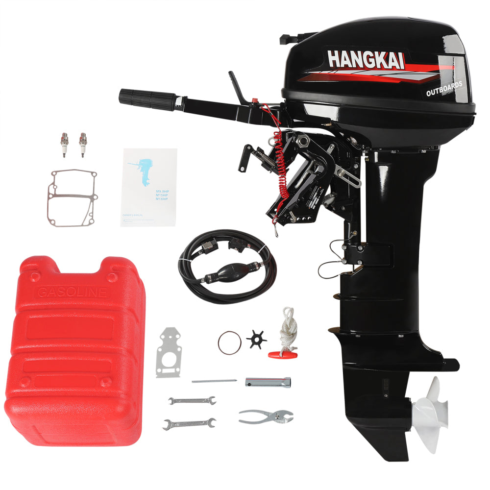 [PRÉ-BLACK FRIDAY] - HANGKAI 18HP, 2 Tempos, A Partida Elétrica Sistema De Refrigeração De Ar, Construção Durável Em Alumínio Fundido