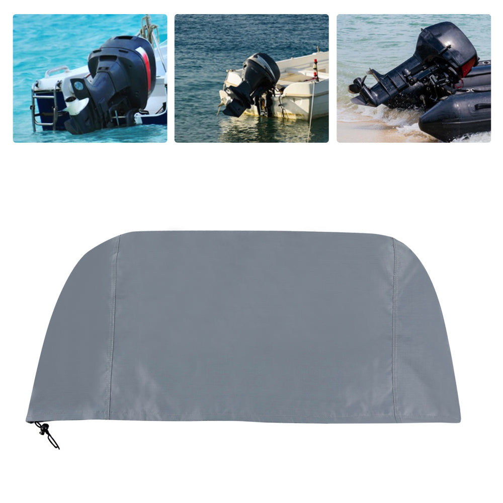Tampa Do Motor Externo, Tampas Impermeáveis Do Motor Do Barco, Capô Do Motor Resistente 420D
