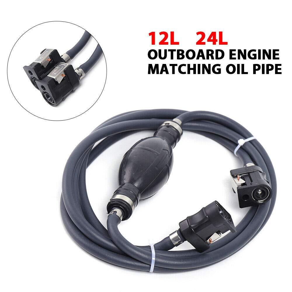 [PRÉ-BLACK FRIDAY] - Tanque De Combustível Externo 24L Tanque De Combustível Para Motor De Barco Portátil Tanque De Armazenamento De Óleo Para Barco