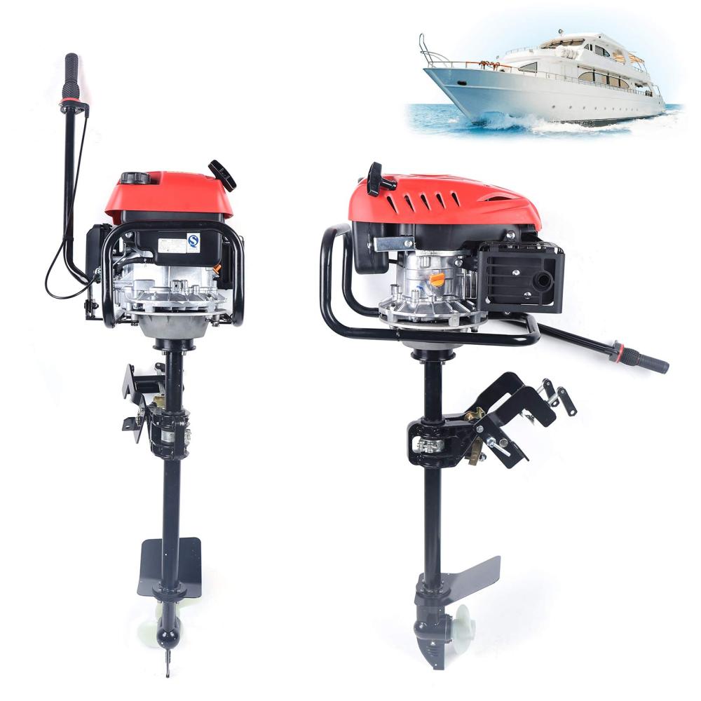 HANGKAI - 4 Tempos 3.2KW Motor De Popa Para Barco De Pesca Pesado