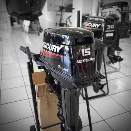 [PRÉ-BLACK FRIDAY] - MERCURY 18HP SUPER 15HP, 2T A PARTIDA ELETRICA